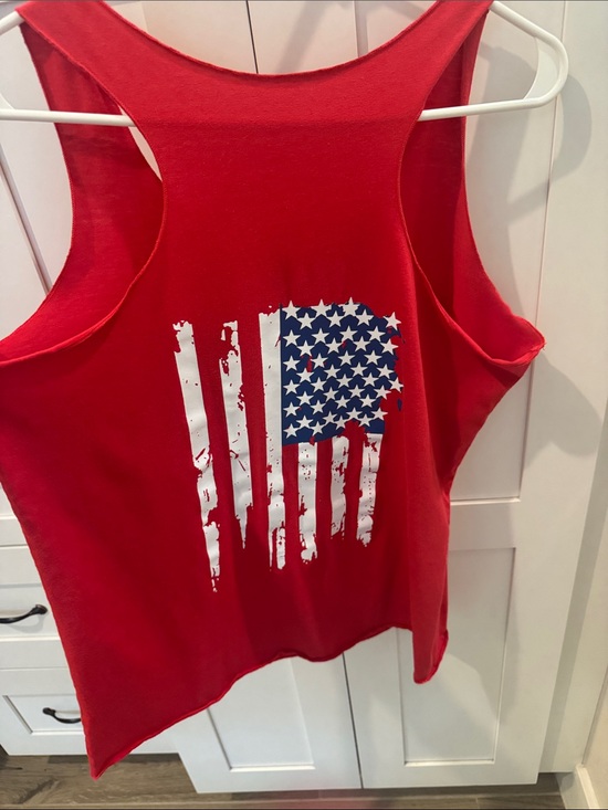 Source Unknown Tops - USA Tank Women's (Sz XL)